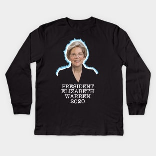 PRESIDENT ELIZABETH WARREN 2020 [1] Kids Long Sleeve T-Shirt